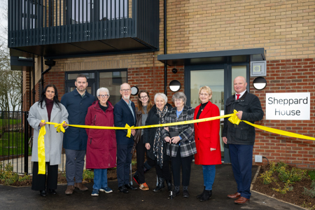 Sheppard Mews unveiled as Sempra Homes honours D-Day Veteran the late Don Sheppard