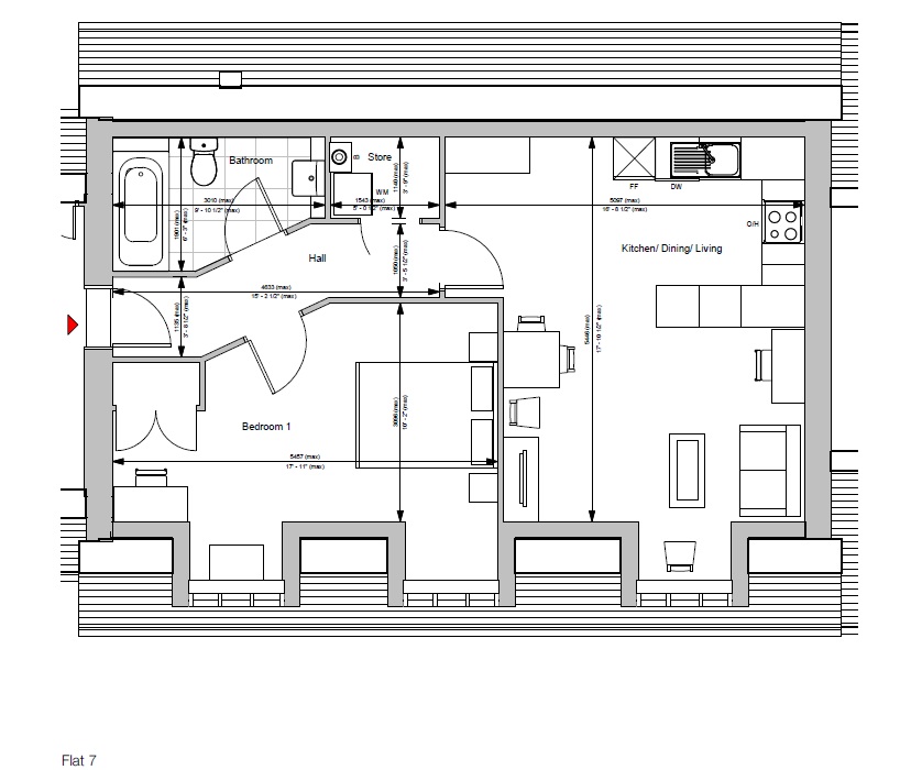 New homes for sale by Sempra Homes at Cherry Tree Court, Laindon, SS15, floor plan