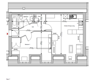 New homes for sale by Sempra Homes at Cherry Tree Court, Laindon, SS15, floor plan