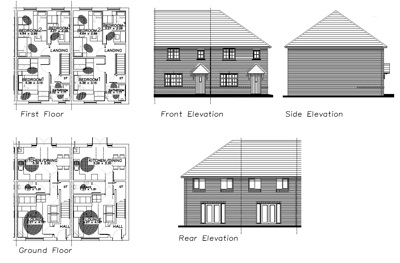 New homes for sale by Sempra Homes at St Nicholas Mews, Basildon, SS15, floor plans
