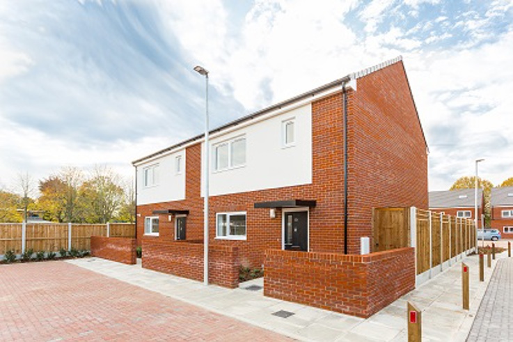 New homes for sale by Sempra Homes at Roman Way, Billericay, CM12, development panoramic