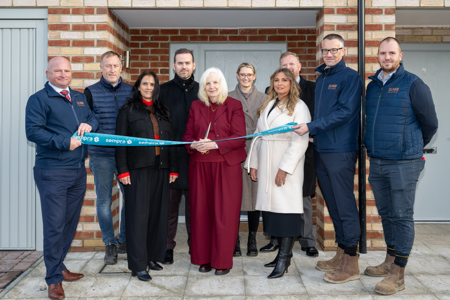 Baroness Taylor visits Basildon's Chapelgate development to celebrate delivery of new homes