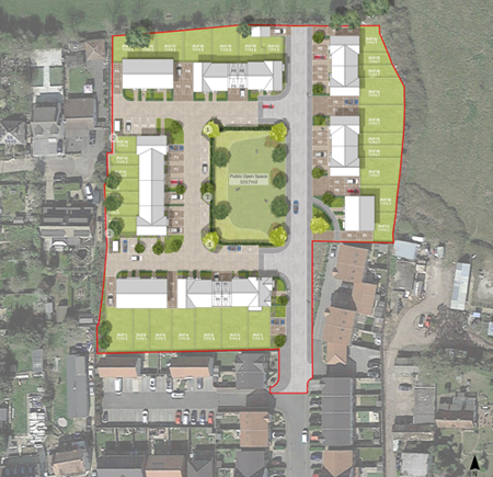 Sempra Homes Bowers Close new development Basildon Essex